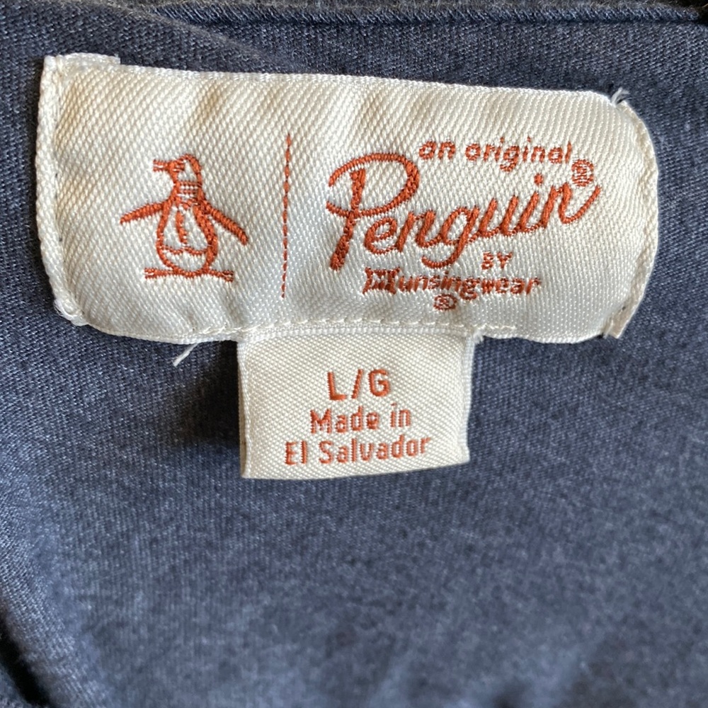 Original Penguin grey tee shirt